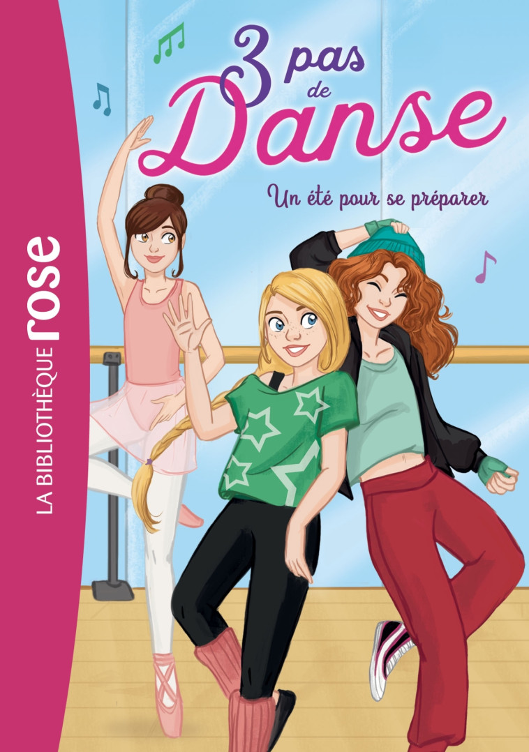 3 pas de danse 01 - Un été pour se préparer - Claire Hellèmes - HACHETTE JEUN.