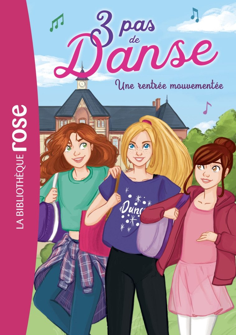 3 pas de danse 02 - Une rentrée mouvementée - Claire Hellèmes - HACHETTE JEUN.