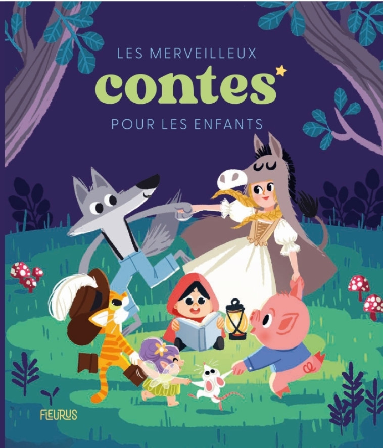 Les merveilleux contes pour les enfants -  Collectif - FLEURUS