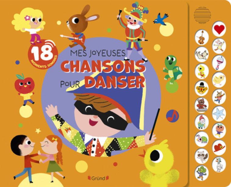 Mes joyeuses chansons pour danser - L'Air Mobile L'Air Mobile,  L'Air Mobile, Lucile Ahrweiller, Tiago Americo, Séverine Cordier, Olivia Cosneau, Marine Fleury, Camille Jourdy, Lucille Michieli,  Kiko, Sophie Rohrbach, Daniel Roode - GRUND