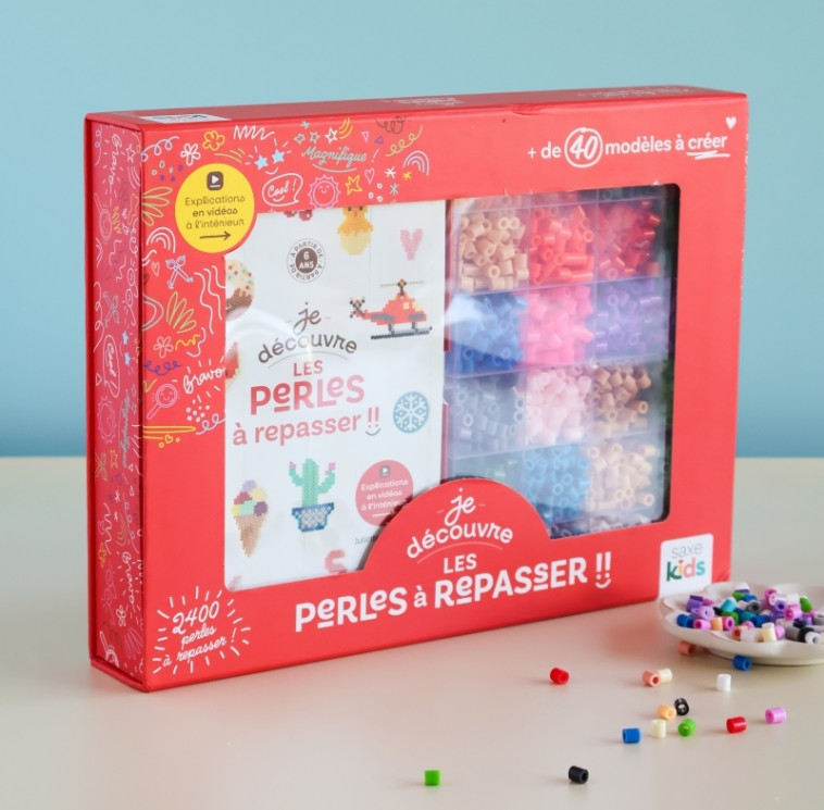 Coffret Perles à repasser - Juliette Michelet - DE SAXE