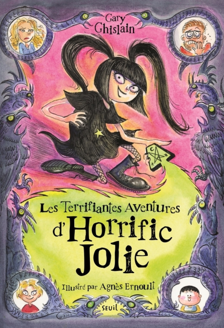 Les Terrifiantes Aventures d'Horrific Jolie - Gary Ghislain - SEUIL JEUNESSE