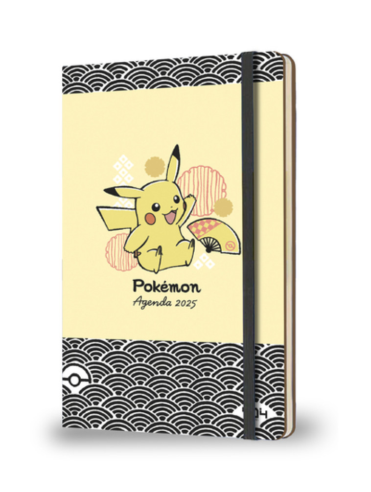 Agenda semainier Pokémon 2025 Pikachu - The Pokémon Company The Pokémon Company,  The Pokémon Company - 404 EDITIONS