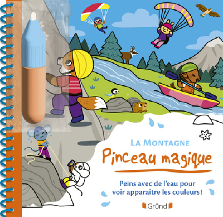 Pinceau magique - La Montagne - Léa Fabre - GRUND