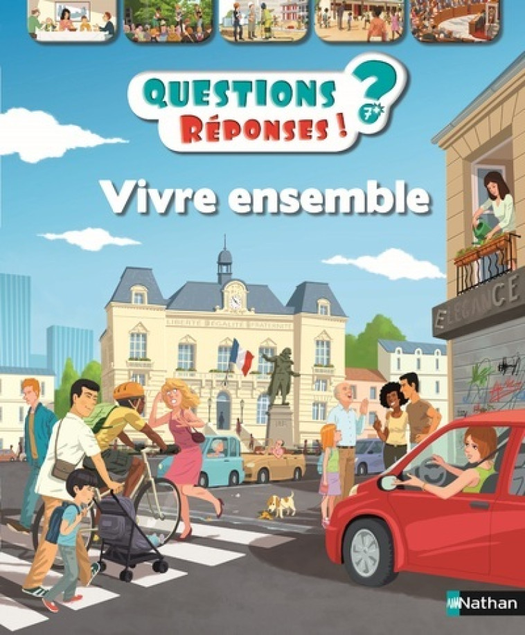 Vivre ensemble - Sylvie Baussier, Jim Vermoch, Jean-Emmanuel Vermot-Desroches - NATHAN