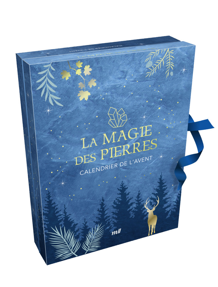 Calendrier de l'Avent - La magie des pierres (coffret) -  Collectif - MERCILESLIVRES