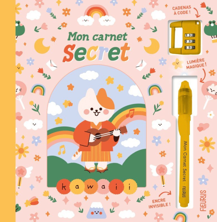 Mon carnet secret - Kawaii - Niniwanted Niniwanted - FLEURUS