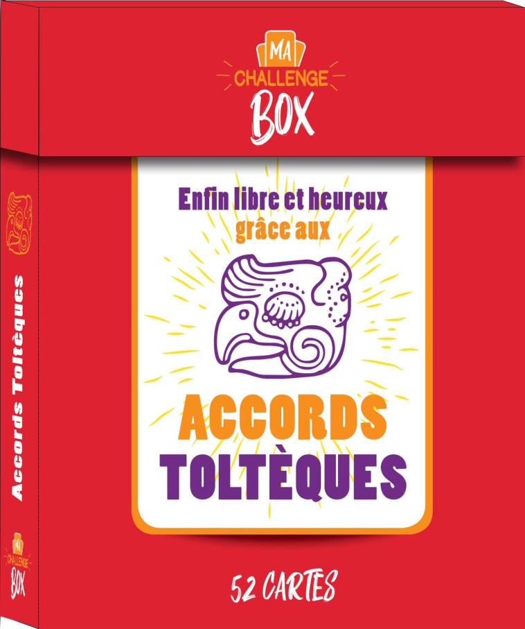 Ma challenge box - Enfin libre et heureux grâce aux accords toltèques - Camille Delaporte - 365 PARIS