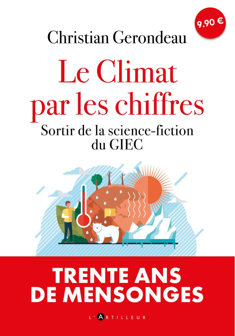 Le climat par les chiffres - Christian Gerondeau - ARTILLEUR