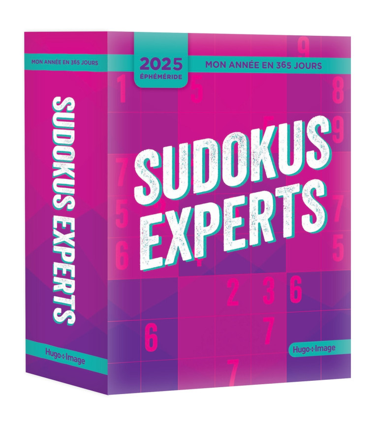 Mon année en 365 jours - 2025 - Sudokus experts -   - HUGO IMAGE