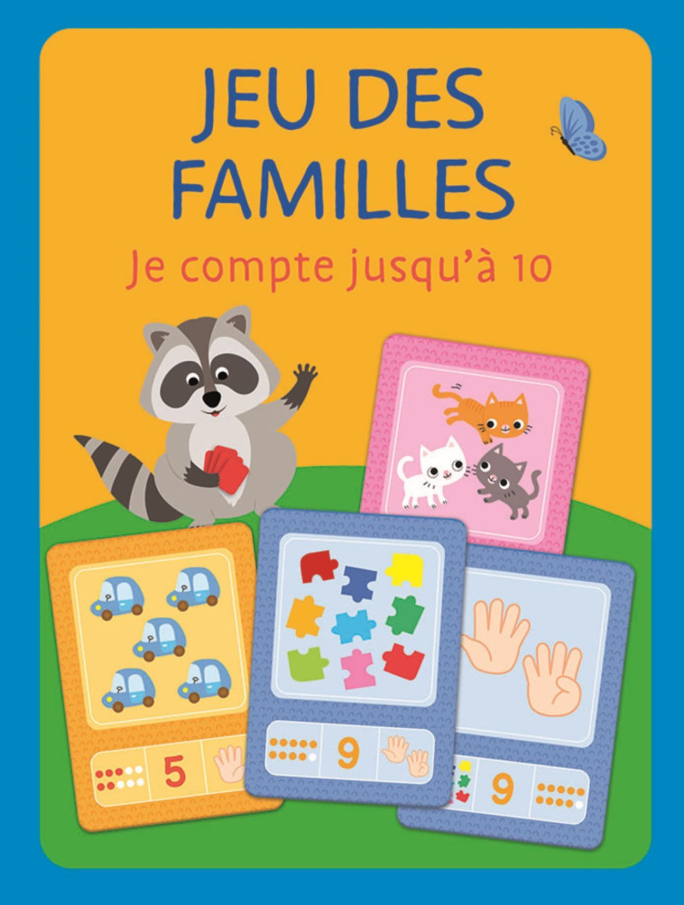 Jeu des familles - Je compte jusqu'à 10 -  Collectif - CHANTECLER