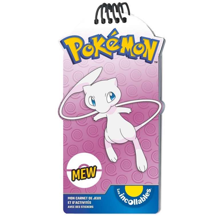 Pokémon - Mon carnet de jeux et d'activités avec stickers -  Mew - Playbac Éditions Playbac Éditions,  PLAYBAC EDITIONS - PLAY BAC