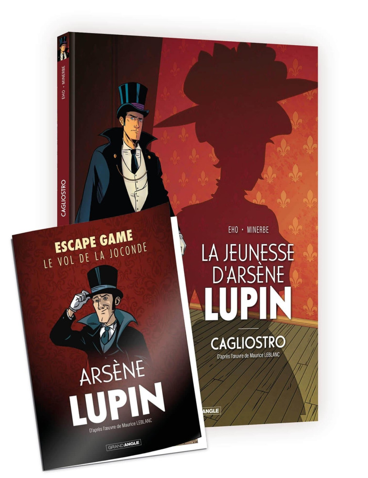 La Jeunesse d'Arsène Lupin - Cagliostro + escape game offert - Michaël MINERBE, Jérôme Eho - BAMBOO