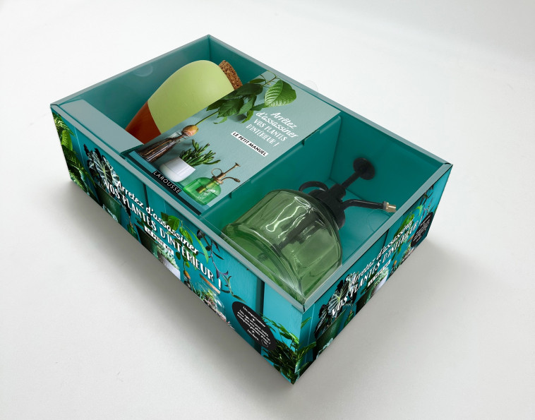 Coffret Le petit kit pour arrêter d'assassiner vos plantes d'intérieur -  - LAROUSSE