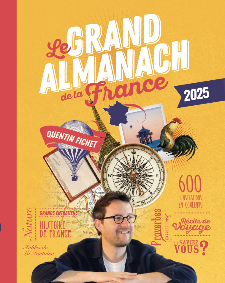 Le grand almanach de la France 2025 - QUENTIN FICHET - METIVE