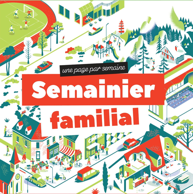 Grand semainier de la famille - Septembre 2022 - Août 2023 -   - MARABOUT