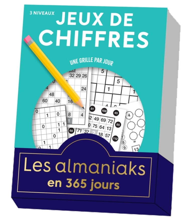 Almaniak Jeux de chiffres, une grille de jeux par jour -  - 365 PARIS