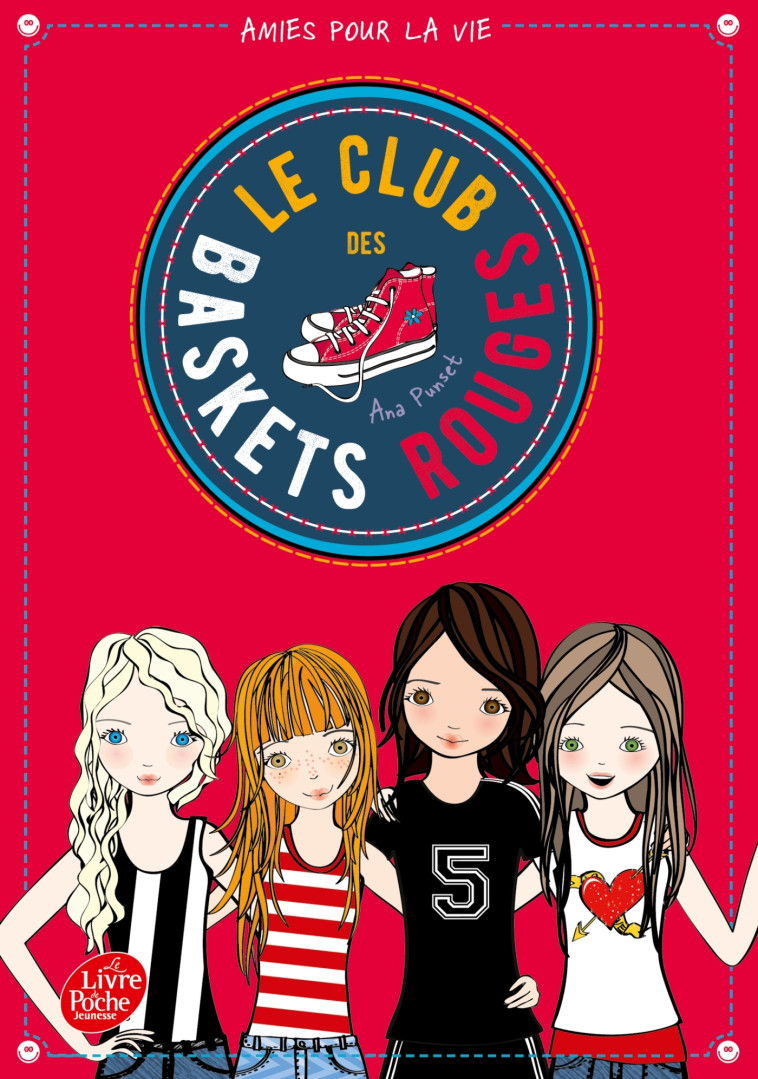 Le club des baskets rouges - Tome 1 - Yvelise Rabier, Ana Punset - POCHE JEUNESSE