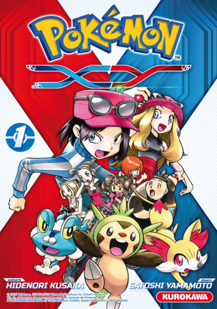 Pokémon XY - tome 1 - Hidenori Kusaka, Satoshi Yamamoto - KUROKAWA