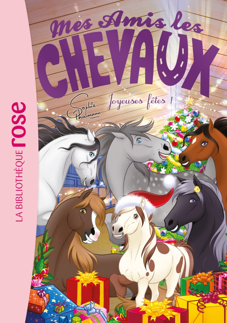 Mes amis les chevaux 47 - Joyeuses fêtes ! - Hachette Livre, Madeleine Féret-Fleury, Sophie Thalmann - HACHETTE JEUN.