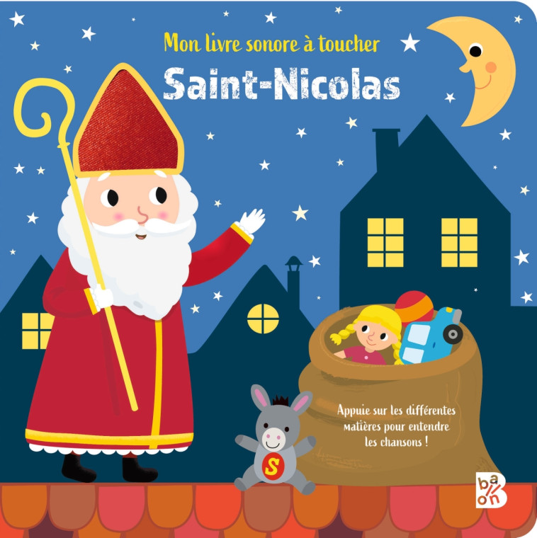 Livre sonore à toucher Saint-Nicolas -  - BALLON