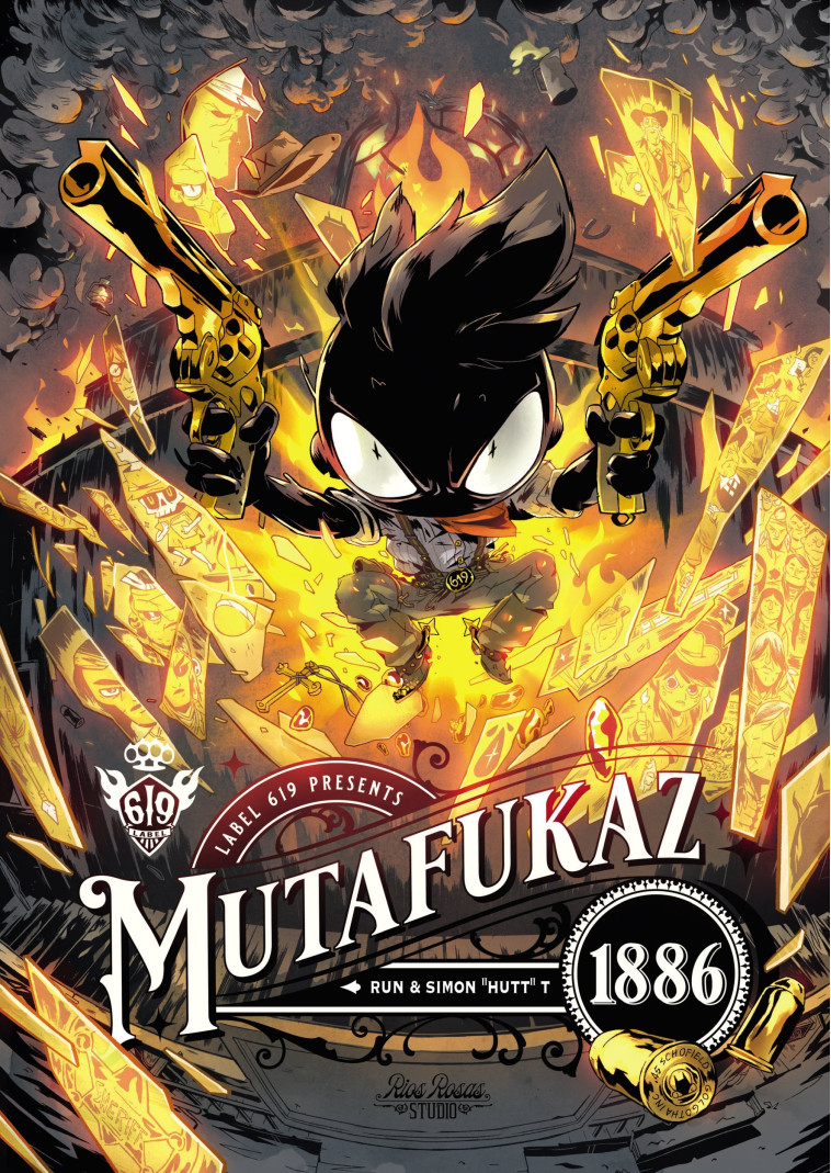 Mutafukaz 1886 - Hutt Hutt, Run Run,  Hutt,  RUN - ANKAMA