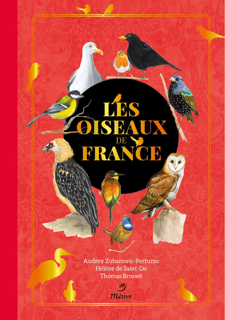 Les oiseaux de France - Thomas Brosset, Audrey Zubanovic-Perfumo, Hélène De saint-Do - METIVE