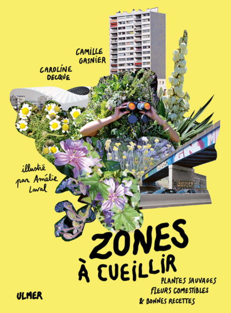 Zones à cueillir - Plantes sauvages, fleurs comestibles et bonnes recettes - Caroline Decque, Camille Gasnier, Amélie LAVAL - ULMER