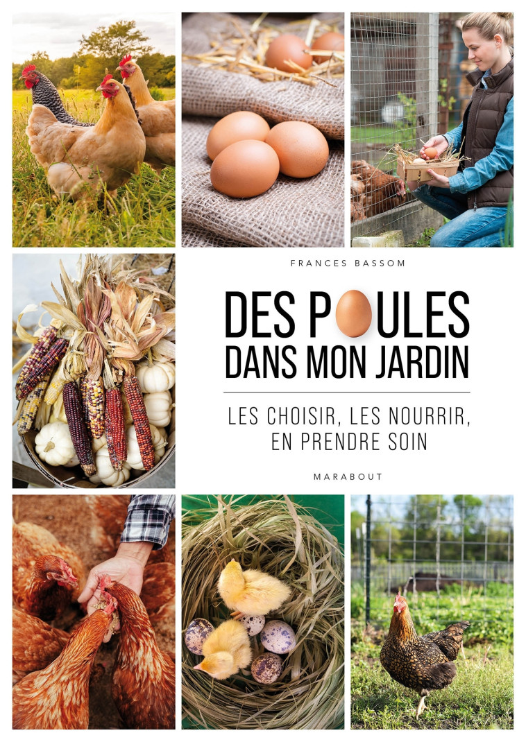 Des poules dans mon jardin - Frances Bassom - MARABOUT