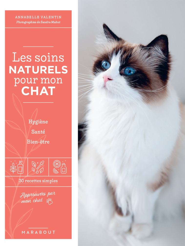 Les soins naturels pour mon chat - Annabelle Valentin - MARABOUT