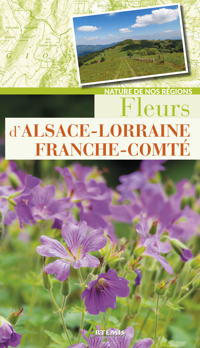 Fleurs d'Alsace-Lorraine Franche-Comté -  Collectif - ARTEMIS