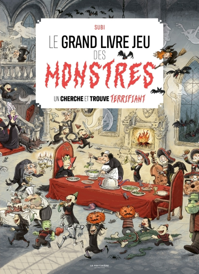 Le Grand livre jeu des monstres - Joan Subirana - MARTINIERE J