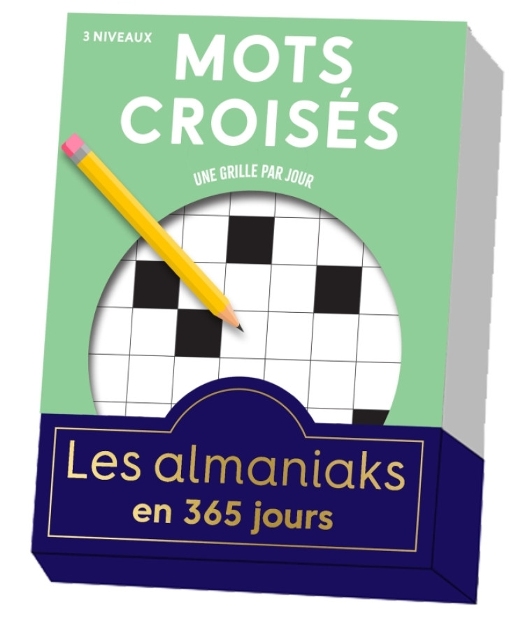 Almaniak Mots croisés, une grille par jour -  - 365 PARIS