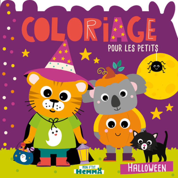 Mon P'tit Hemma - Coloriage pour les petits - Halloween - Carotte et compagnie Carotte et compagnie, Collectif Collectif,  CAROTTE ET COMPAGNIE,  Collectif - HEMMA