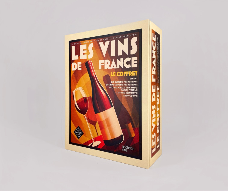 Les vins de France - Mathieu PERSAN - HACHETTE PRAT