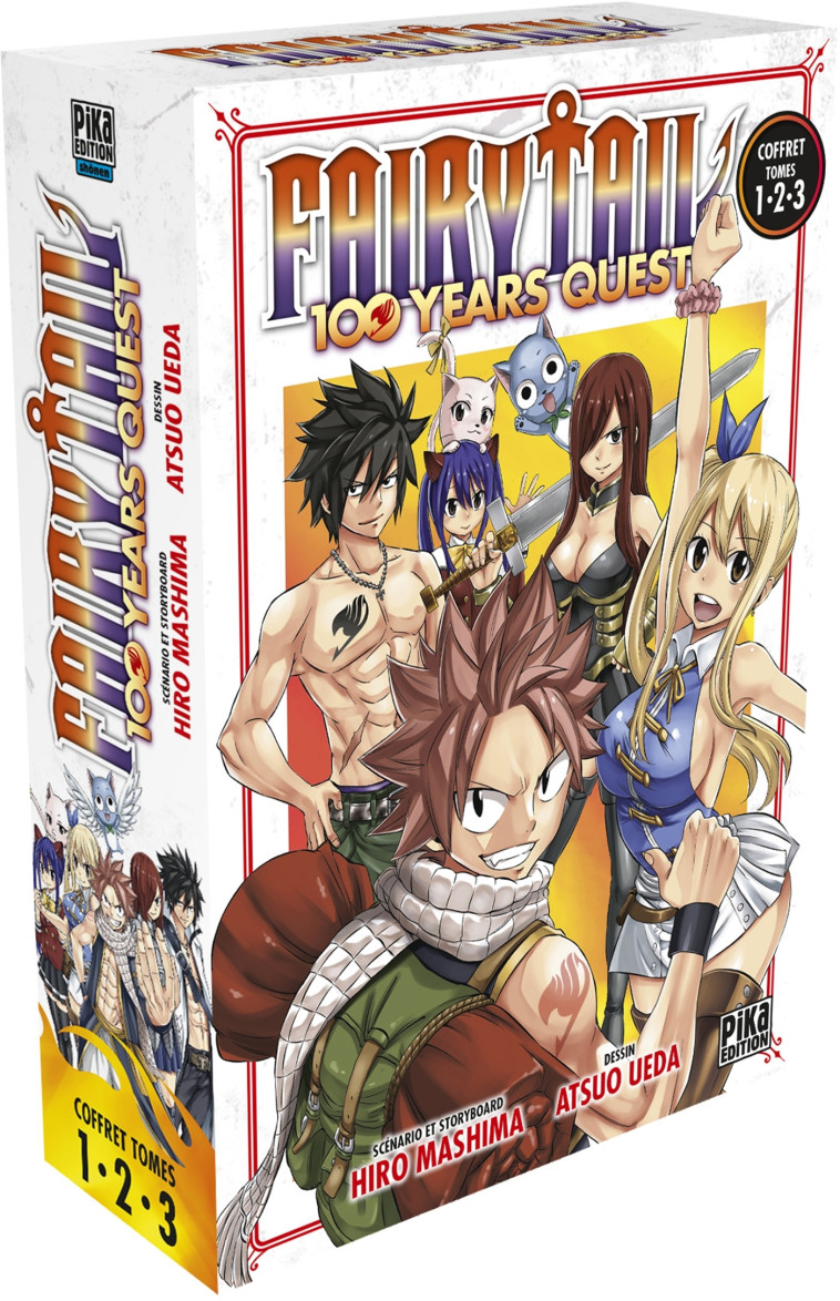 Fairy Tail - 100 Years Quest Coffret T01 à T03 - MASHIMA / UEDA - PIKA