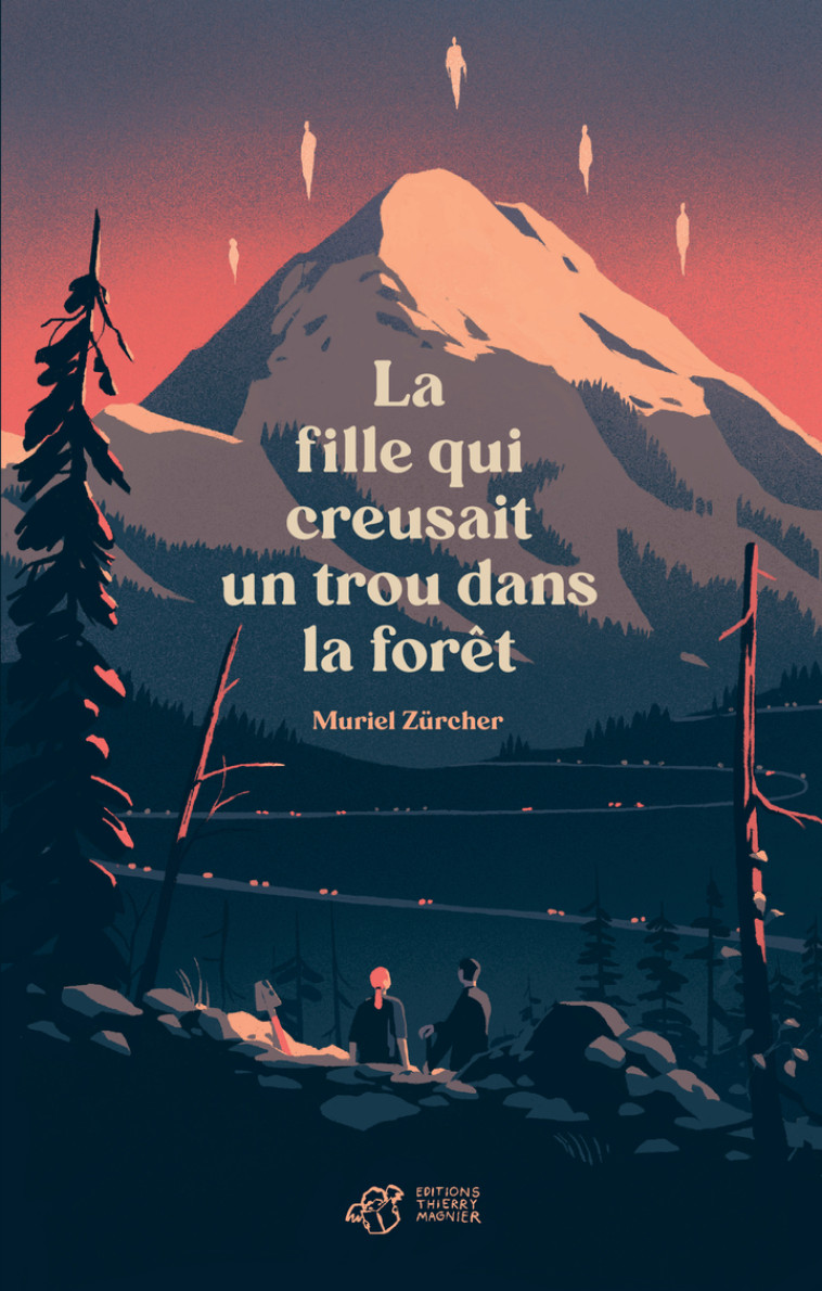 La fille qui creusait un trou dans la forêt - Muriel Zürcher, Tom Haugomat - THIERRY MAGNIER