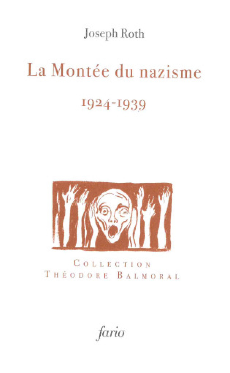 La montée du nazisme - Joseph ROTH - FARIO