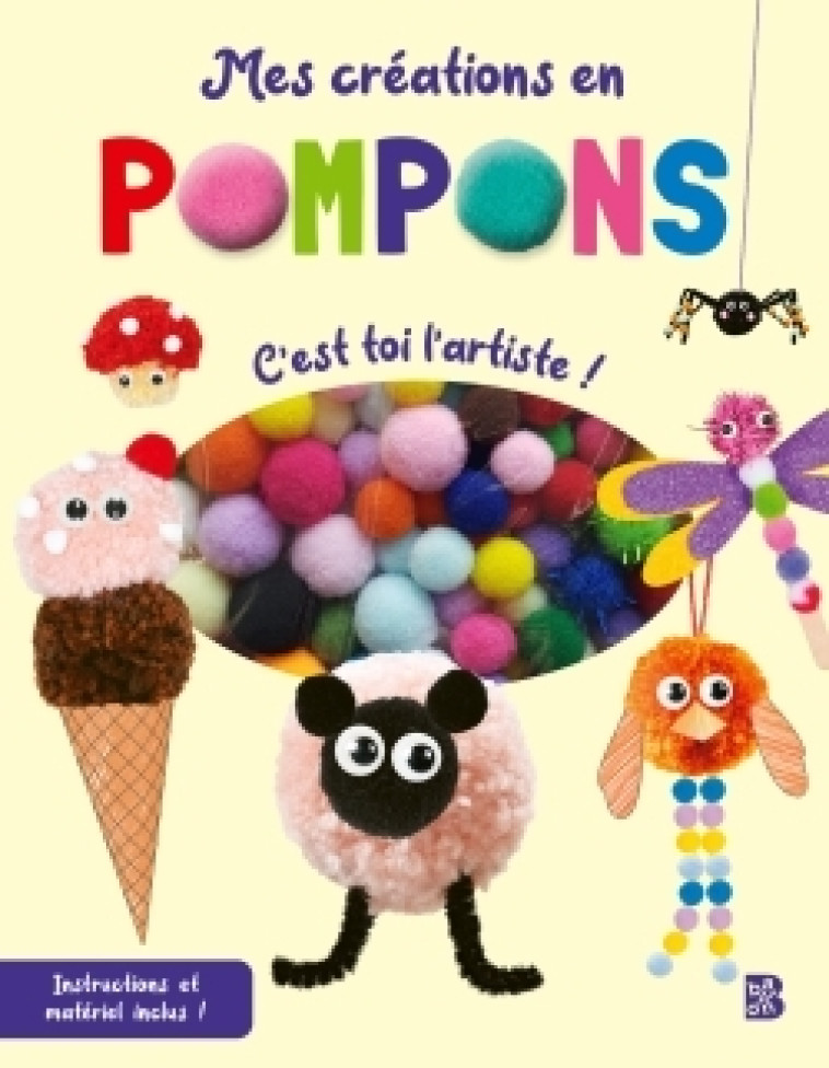 Mes créations en pompons -  - BALLON