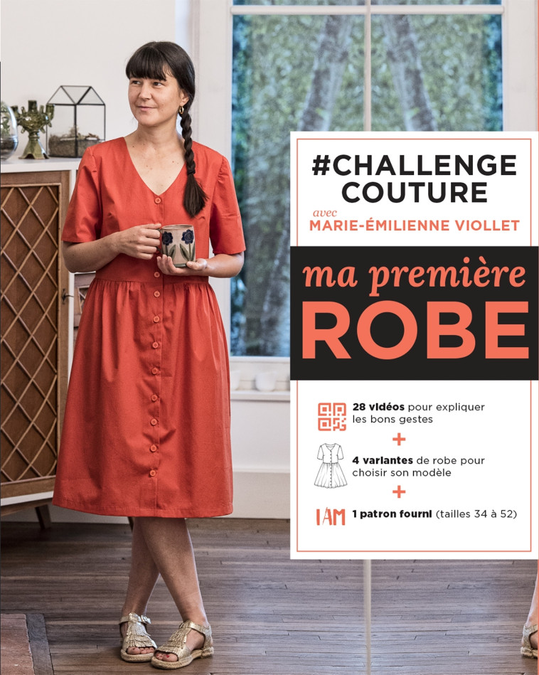 #Challenge Couture :  Ma première robe - Marie-Emilienne Violet, Marie-Émilienne Viollet - MARABOUT