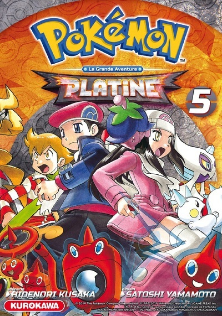 Pokémon Diamant Perle / Platine - tome 5 - Hidenori Kusaka, Satoshi Yamamoto, Fabien Vautrin - KUROKAWA