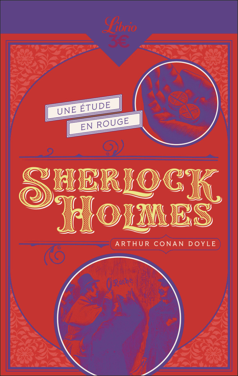 Sherlock Holmes - Une étude en rouge - Arthur Conan Doyle, Lucien Maricourt - J'AI LU