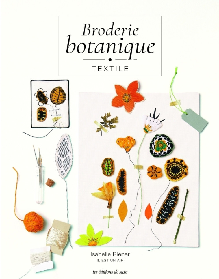 Broderie botanique textile - XXX - DE SAXE