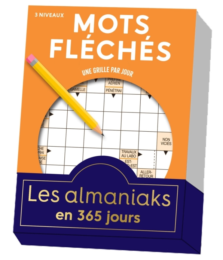 Almaniak Mots fléchés en 365 jours -  - 365 PARIS