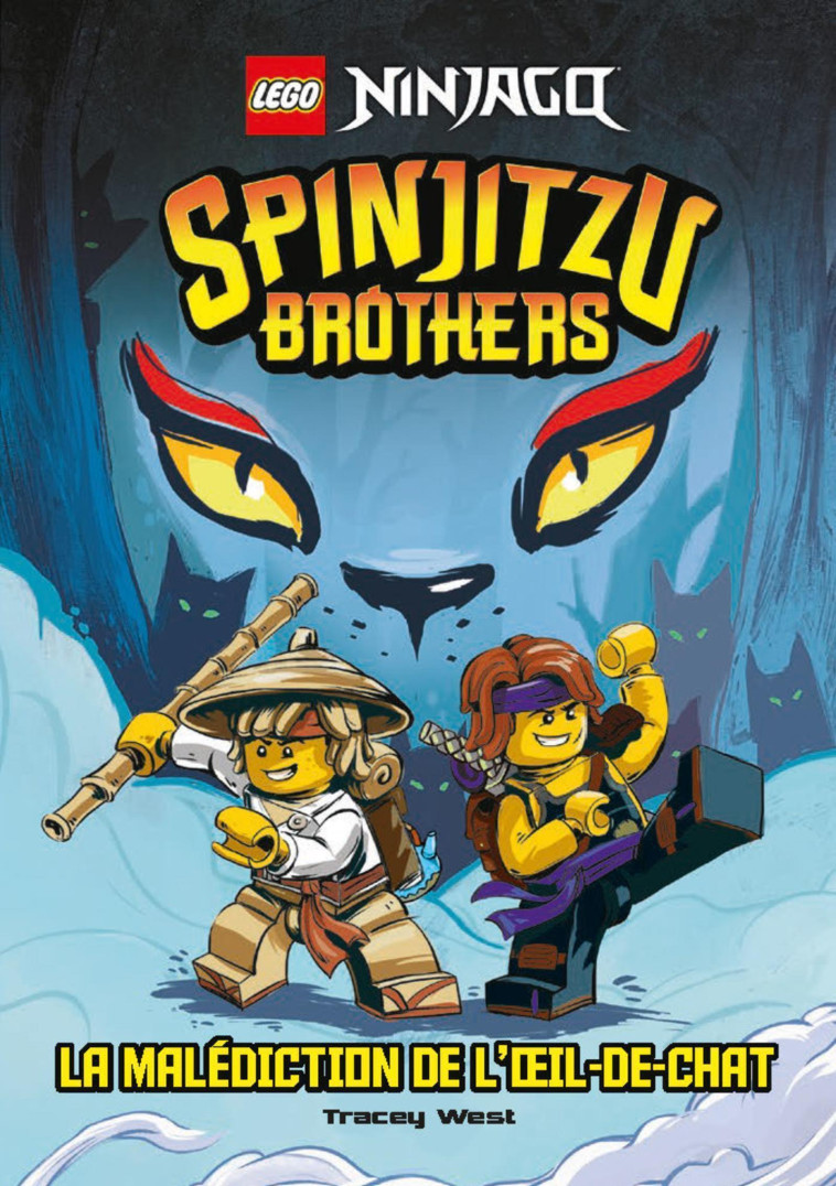 LEGO ® NINJAGO ® Spinjitzu brothers : La malédiction de l'Oeil-de-chat - Tracey West - EYROLLES