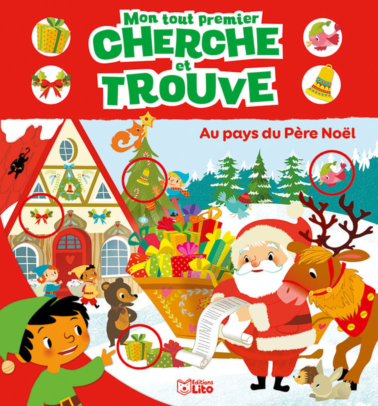 CHERCHE ET TROUVE PERE NOEL - Charlie Pop - LITO