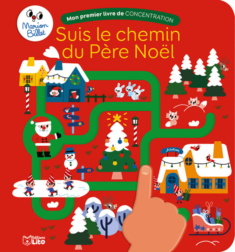 MON 1ER LIVRE CHEMIN PERE NOEL - Marion Billet - LITO