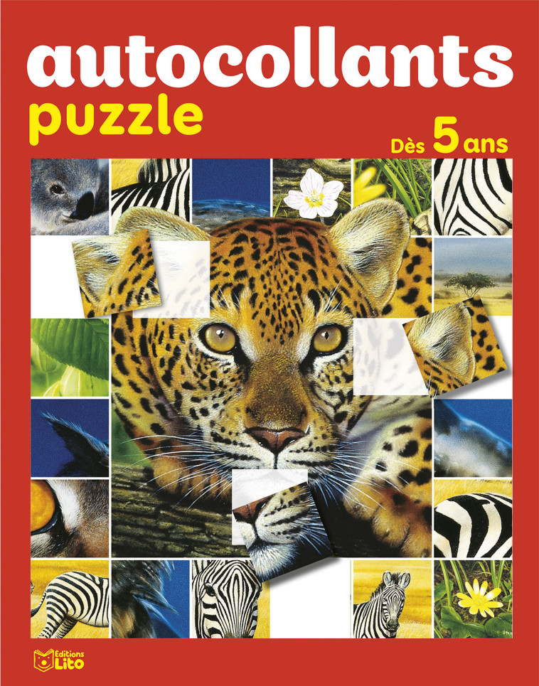 AUTOCO PUZZLE ANIMAUX PANTHERE -  - LITO