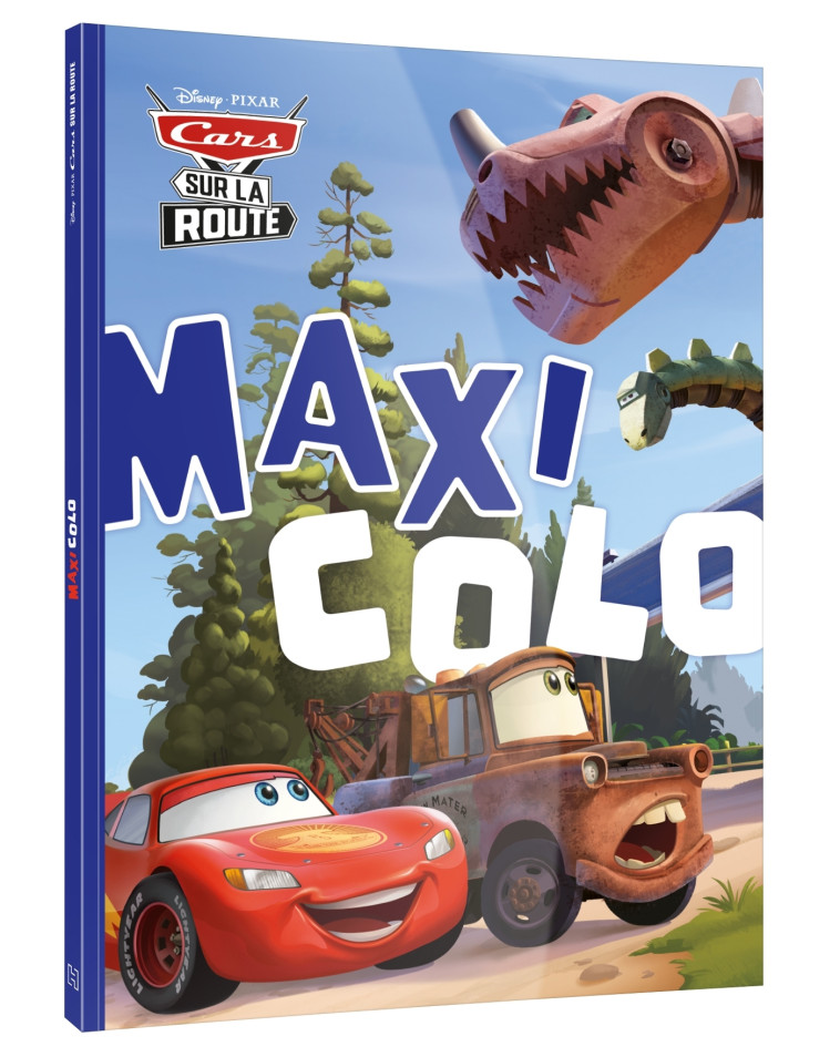 CARS SUR LA ROUTE - Maxi Colo - Disney Pixar - XXX - DISNEY HACHETTE