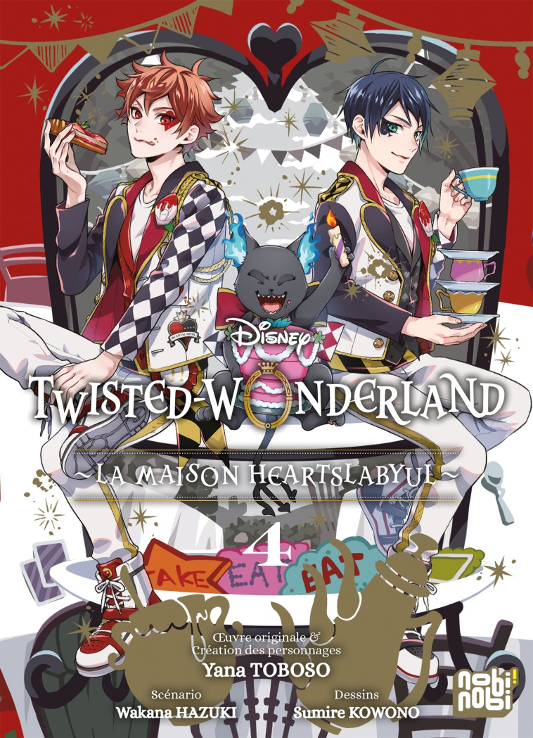 Twisted-Wonderland - La Maison Heartslabyul T04 - Sumire Kowono, Wakana Hazuki, Fabien Dautriche - NOBI NOBI